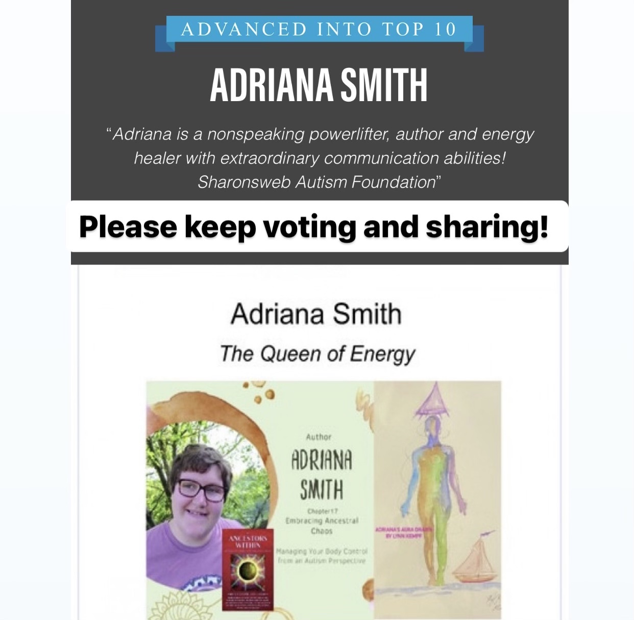 Adriana Smith - The Queen of energy